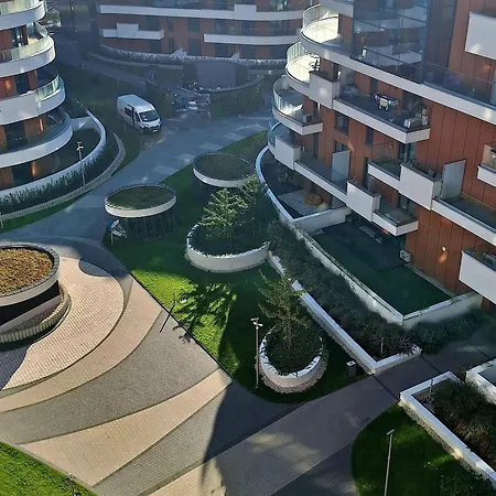Apartament Apartament Blue Wislane Tarasy Kraków