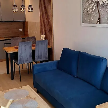 Apartament Blue Wislane Tarasy Apartament Kraków